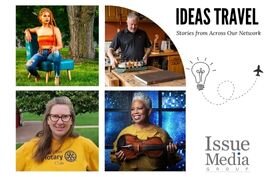 Ideas Travel Across Our Network | August